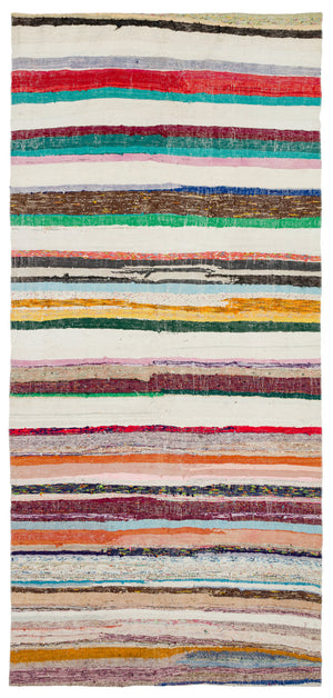 Chaput Over Dyed Kilim Rug 4'12'' x 10'9'' ft 152 x 327 cm