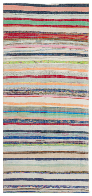 Chaput Over Dyed Kilim Rug 4'9'' x 10'4'' ft 145 x 316 cm