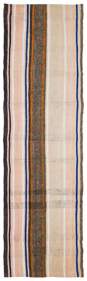 Chaput Over Dyed Kilim Rug 3'0'' x 10'4'' ft 92 x 314 cm