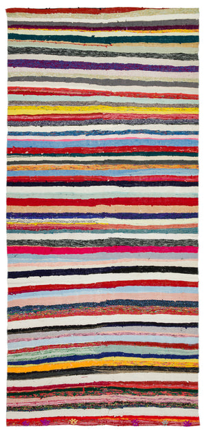 Chaput Over Dyed Kilim Rug 5'3'' x 11'3'' ft 160 x 342 cm