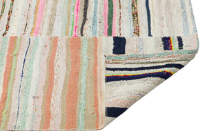 Chaput Over Dyed Kilim Rug 3'2'' x 10'6'' ft 96 x 320 cm