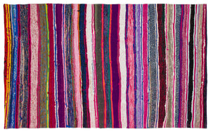 Chaput Over Dyed Kilim Rug 5'3'' x 8'6'' ft 160 x 259 cm