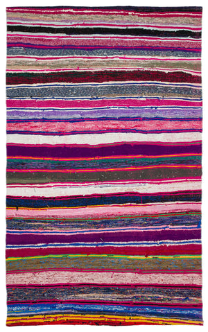 Chaput Over Dyed Kilim Rug 5'3'' x 8'6'' ft 160 x 259 cm