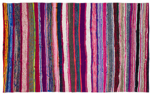 Chaput Over Dyed Kilim Rug 5'3'' x 8'6'' ft 160 x 259 cm