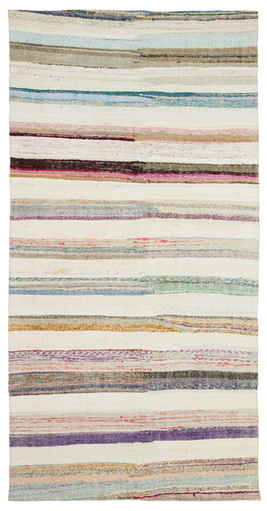 Chaput Over Dyed Kilim Rug 4'12'' x 9'10'' ft 152 x 300 cm
