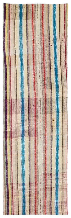 Chaput Over Dyed Kilim Rug 2'7'' x 8'6'' ft 79 x 259 cm
