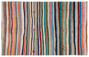 Chaput Over Dyed Kilim Rug 6'7'' x 10'4'' ft 201 x 316 cm