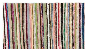 Chaput Over Dyed Kilim Rug 4'2'' x 7'4'' ft 126 x 224 cm