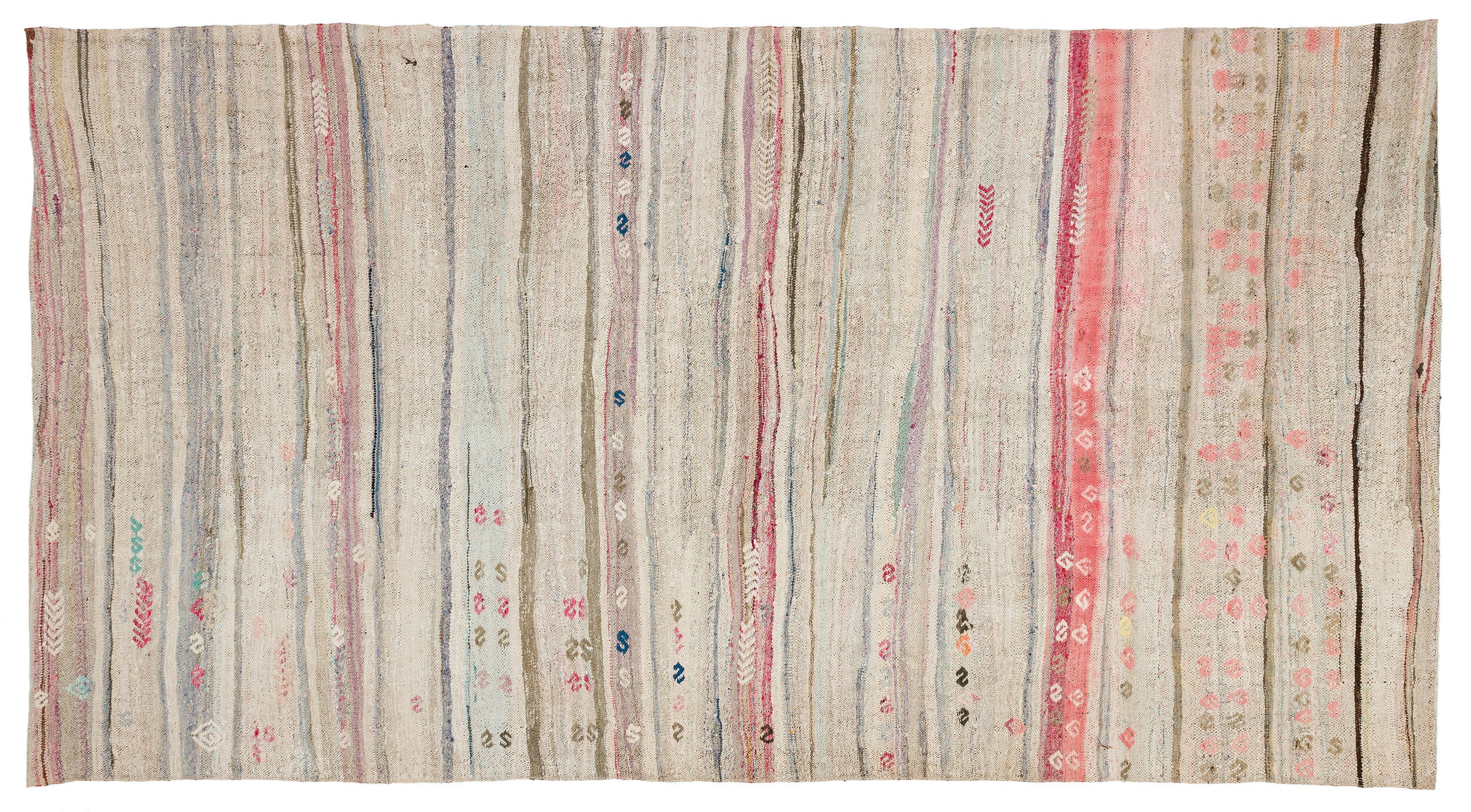 Chaput Over Dyed Kilim Rug 4'10'' x 8'11'' ft 147 x 273 cm