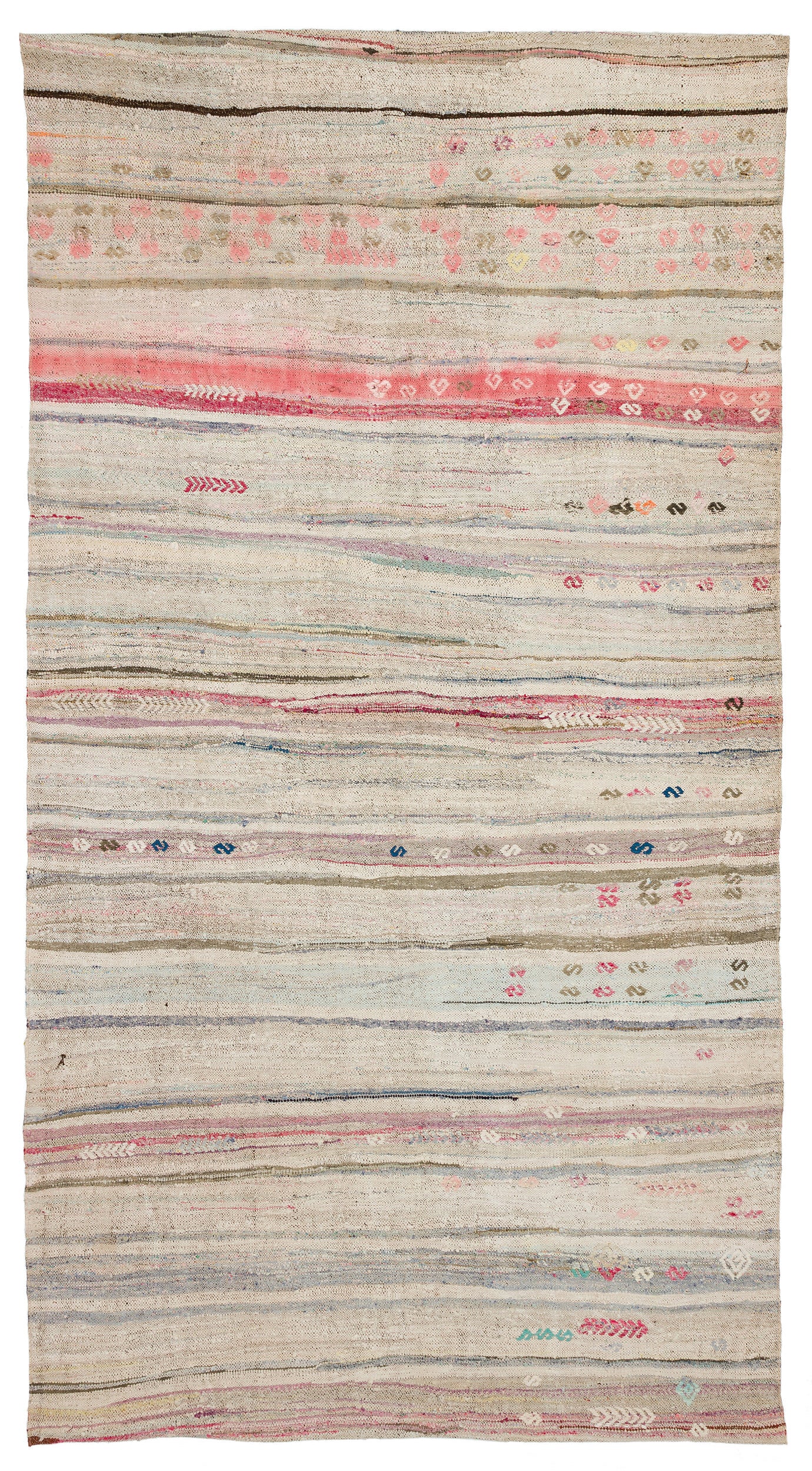 Chaput Over Dyed Kilim Rug 4'10'' x 8'11'' ft 147 x 273 cm