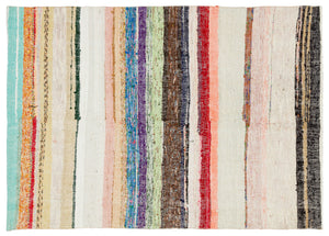 Chaput Over Dyed Kilim Rug 4'9'' x 6'9'' ft 145 x 206 cm