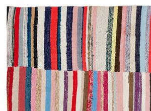 Chaput Over Dyed Kilim Rug 5'2'' x 7'1'' ft 157 x 216 cm