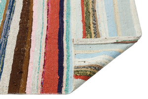 Chaput Over Dyed Kilim Rug 5'8'' x 9'7'' ft 172 x 293 cm
