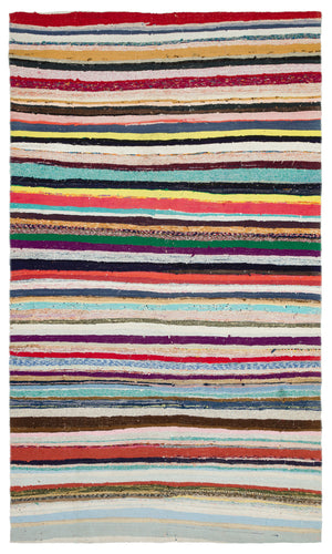 Chaput Over Dyed Kilim Rug 5'8'' x 9'7'' ft 172 x 293 cm