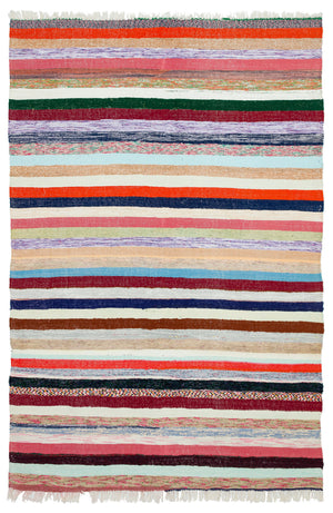 Chaput Over Dyed Kilim Rug 5'11'' x 8'10'' ft 181 x 270 cm