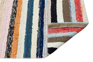 Chaput Over Dyed Kilim Rug 4'11'' x 11'5'' ft 150 x 347 cm