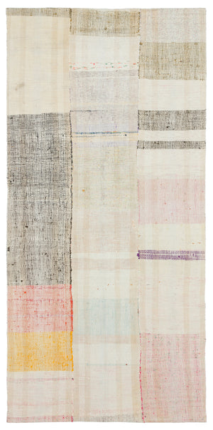 Chaput Over Dyed Kilim Rug 4'1'' x 8'4'' ft 125 x 254 cm