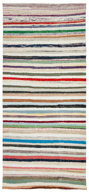 Chaput Over Dyed Kilim Rug 5'4'' x 11'12'' ft 163 x 365 cm