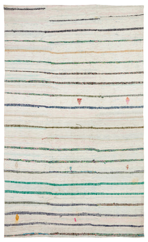 Chaput Over Dyed Kilim Rug 6'1'' x 10'4'' ft 186 x 315 cm