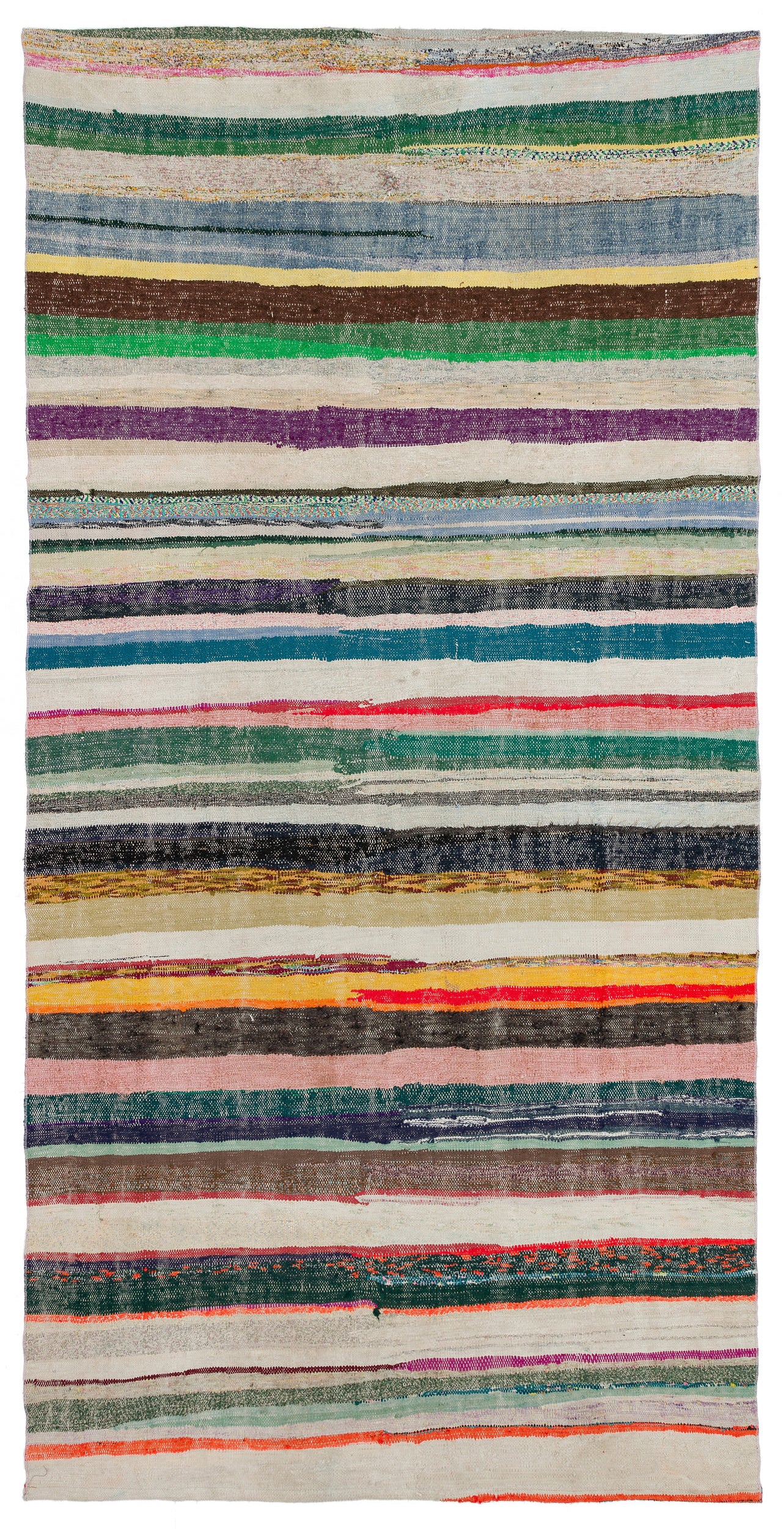 Chaput Over Dyed Kilim Rug 5'2'' x 10'2'' ft 158 x 310 cm