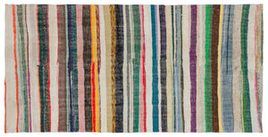 Chaput Over Dyed Kilim Rug 5'2'' x 10'2'' ft 158 x 310 cm
