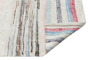 Chaput Over Dyed Kilim Rug 3'12'' x 8'4'' ft 121 x 253 cm