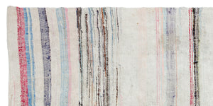 Chaput Over Dyed Kilim Rug 3'12'' x 8'4'' ft 121 x 253 cm