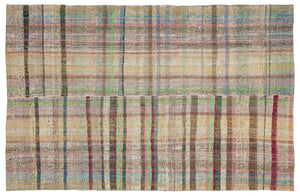Chaput Over Dyed Kilim Rug 5'11'' x 9'1'' ft 180 x 277 cm