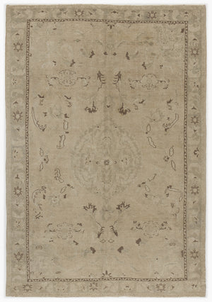 Beige Over Dyed Heritage Rug 5'7'' x 8'1'' ft 170 x 246 cm