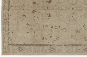 Beige Over Dyed Heritage Rug 5'7'' x 8'1'' ft 170 x 246 cm