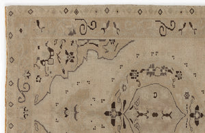 Beige Over Dyed Heritage Rug 5'3'' x 9'4'' ft 160 x 285 cm