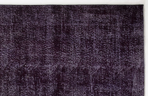 Purple Over Dyed Vintage Rug 7'3'' x 9'10'' ft 222 x 300 cm