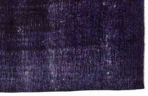 Purple Over Dyed Vintage XLarge Rug 9'6'' x 9'10'' ft 290 x 300 cm