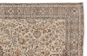 Naturel Over Dyed Vintage Rug 5'10'' x 9'10'' ft 178 x 300 cm