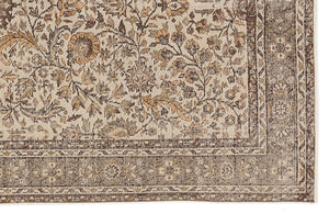 Naturel Over Dyed Vintage Rug 5'10'' x 9'10'' ft 178 x 300 cm