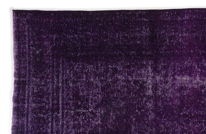 Purple Over Dyed Vintage XLarge Rug 9'0'' x 12'6'' ft 275 x 380 cm