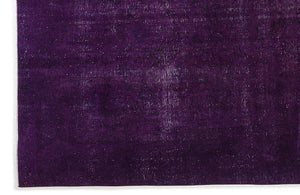 Purple Over Dyed Vintage XLarge Rug 9'4'' x 12'11'' ft 285 x 393 cm