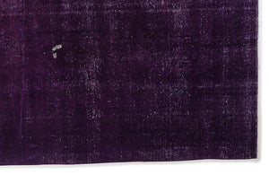 Purple Over Dyed Vintage XLarge Rug 9'4'' x 12'11'' ft 285 x 393 cm