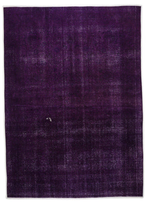 Purple Over Dyed Vintage XLarge Rug 9'4'' x 12'11'' ft 285 x 393 cm