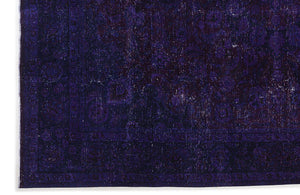 Purple Over Dyed Vintage XLarge Rug 9'7'' x 12'6'' ft 293 x 382 cm