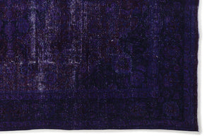 Purple Over Dyed Vintage XLarge Rug 9'7'' x 12'6'' ft 293 x 382 cm