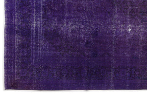 Purple Over Dyed Vintage XLarge Rug 9'8'' x 12'10'' ft 294 x 390 cm