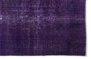 Purple Over Dyed Vintage XLarge Rug 9'8'' x 12'10'' ft 294 x 390 cm