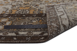 Naturel Over Dyed Vintage Rug 5'9'' x 9'1'' ft 175 x 278 cm