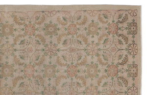 Naturel Over Dyed Vintage Rug 5'7'' x 9'8'' ft 169 x 295 cm