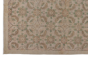 Naturel Over Dyed Vintage Rug 5'7'' x 9'8'' ft 169 x 295 cm