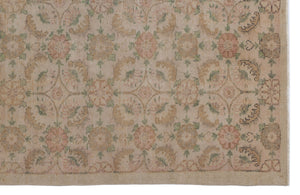 Naturel Over Dyed Vintage Rug 5'7'' x 9'8'' ft 169 x 295 cm