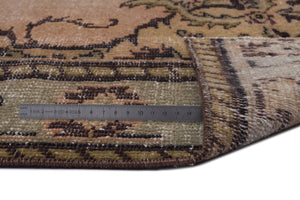 Naturel Over Dyed Vintage Rug 5'5'' x 8'11'' ft 166 x 273 cm