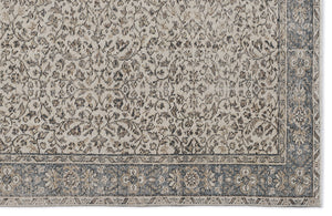 Naturel Over Dyed Vintage Rug 5'12'' x 9'7'' ft 182 x 291 cm