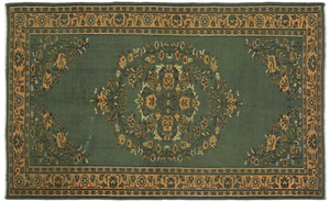 Traditional Design Natural Aged Vintage Rug 5'11'' x 9'5'' ft 181 x 288 cm